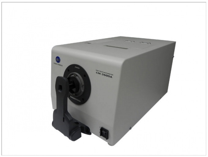 Espectrofotômetro portátil do medidor do croma da cor das SCE CM-3600A de Minolta D/8 SCI/para a reflectância & a transmissão