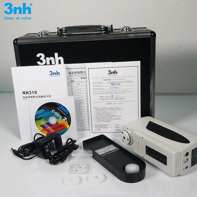 colorímetro portátil da diferença da cor 3nh com a câmera de 8mm 4mm dois Apetures que encontra NH310