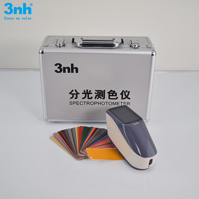 espectrofotômetro portátil YS3020 da abertura pequena de 1*3mm para imprimir a verificação da cor da etiqueta do logotipo