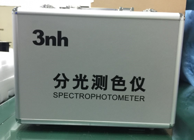 espectrofotômetro para a cromaticidade do cie