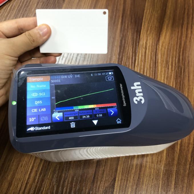 espectrofotômetro portátil da medida de cor de 3nh YS3060 com software do PC para os painéis compostos de alumínio